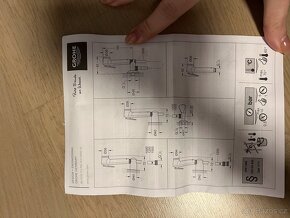 Bidetová sprcha Grohe - 3