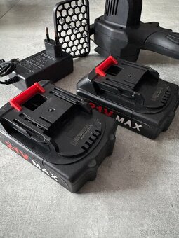 Aku řetězová pilka 6” 2x baterie - 3