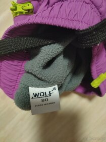 Dívčí zimní kalhoty vel. 80 - 3