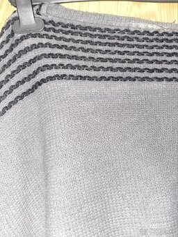 Dámské šedé pončo Orsay - 3