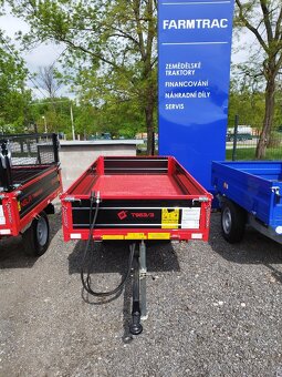 Vlek za malotraktor 1,3T,homologace SPZ - 3