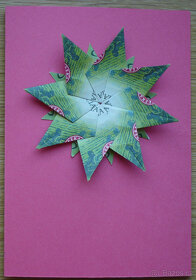 Origami přání - blahopřání - gratulace - 3