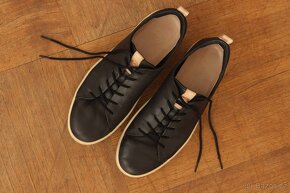 Černé kožené boty Ecco a ortopedické vložky - 3