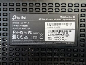Bezdrátový WiFi AP router TP-LINK Archer C6 AC1200 - 3