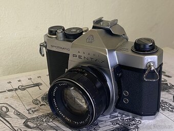 Prodám Asahi Pentax Spotmatic SP + Super Takumar 55mm f/ - 3