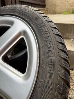 18 palcove elektrony 7,5X18 ET25 + zimne pneu 245/45 z Audi - 3