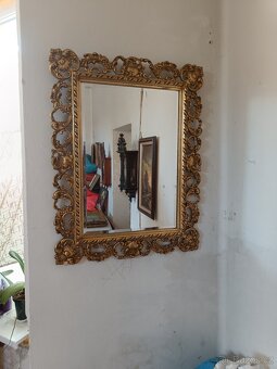 Zrcadlo z fazetovým sklem 90x70 - 3