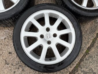 Originální alu kola Peugeot 206 GTI 4x108 R16 - 205/45/16 - 3