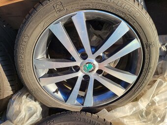 17" Letní Škoda CYGNUS Octavia II 2 RS Original Alu 225/45 - 3