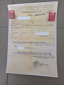 Radio NORA typ FW 69-H včetně nabývacích dokumentů RETRO - 3