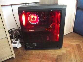 herní PC- Ryzen 7 3700x+RX 5700XT+NVMe SSD - 3