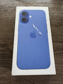 iPhone 16 128GB Ultramarine, záruka Apple, komplet, faktura - 3