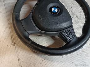 Vyhřívaný + vibrační sport volant BMW F01 F02 - 3