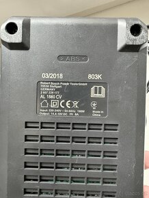 Rychlonabíječka BOSCH AL 1880CV 803K + baterie - 3
