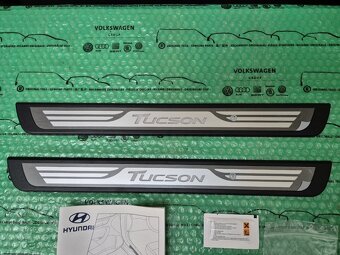 osvětlené dekorativní lišty prahů přední Hyundai Tucson (TL) - 3