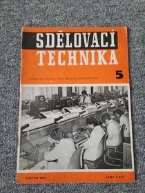 Časopisy Sdělovací technika staré 1962 a 1972 - 3
