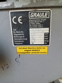 Tahová pila graule zs 200N na PVC alu i  dřevo - 3
