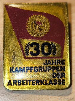 Dva historické odznaky - NDR. - 3