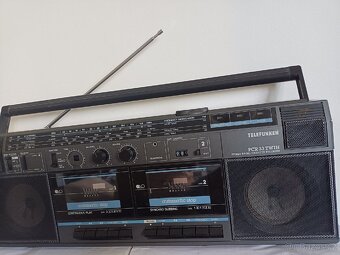 Telefunken RC 33twin,2 kazeťák Německo - 3