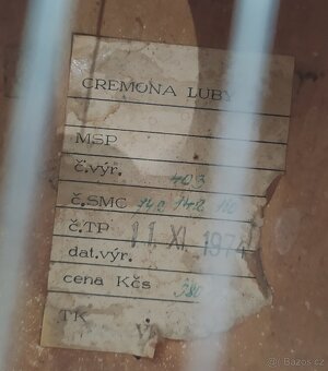 Kytara Cremona Luby - 3