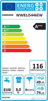 Pračka Samsung WW81J5446EW - 3