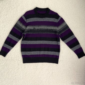 Pánský vlněný svetr vel. M - 3