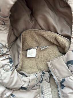 Zimní zateplená kombinéza MickeyMouse H&M, vel 104 - 3