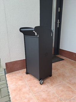 VOZÍK NA DŘEVO I BRIKETY (ZÁSOBNÍK - KOŠ - STOJAN) - 3