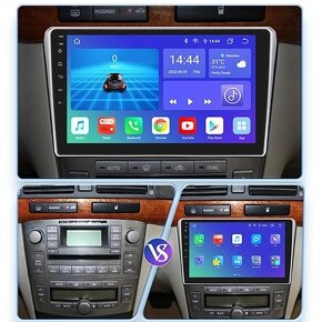 Android autorádio s navi pro TOYOTA AVENSIS T25 (2002-2008) - 3
