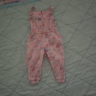 Dětské šatičky na 3 roky, overal vel. 86 - 3