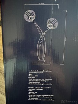 Designová stolní lampa 2 ks - 3