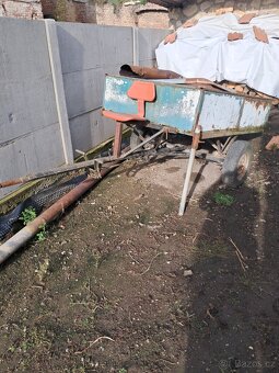 Vozik vlecka za PF62 - 3