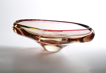 Mísa hutní sklo Josef Hospodka - 3