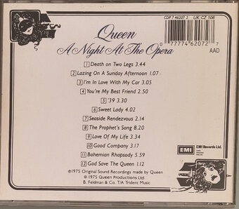 CD Queen: A Night At The Opera - 3