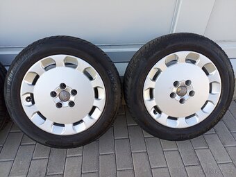 AUDI Kola 16 ORIGINAL. + Letní pneu. - 3