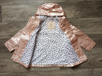 Dětská holčičí růžová pláštěnka Primark, 4 - 5 let - 3