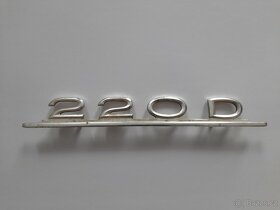 Mercedes - různé nápisy, emblémy dle fotek - 3