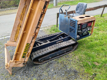 pásový mini dumper yamagushi wb1000 1t - 3