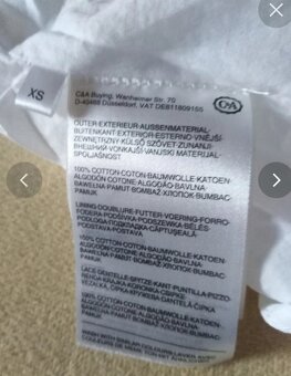 NOVÁ sukně 100% bavlna se spodničkou XS -M - 3
