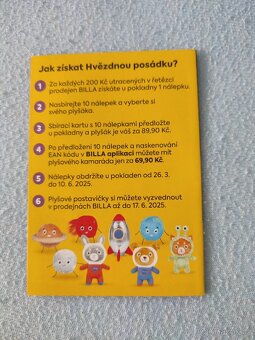 Kartičky na plyšáky Billa - 3