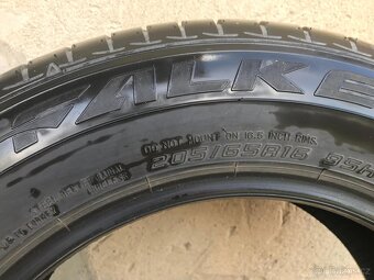 4ks nové letní pneu - Falken Ziex ZE010B 205/65 R16 95H - 3