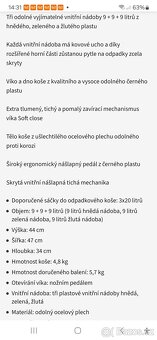 ODPADKOVÝ KOŠ NA TŘÍDĚNÝ ODPAD - 3