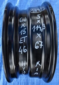 Disky 15" Hyundai i30, Bayon; Kia Ceed, Carens - 3