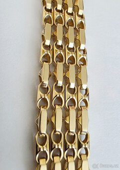 Zlatý řetízek 14k(585/1000) - 3