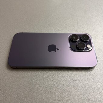 iPhone 14 Pro 256GB fialový, pěkný stav, 12 měsíců záruka - 3