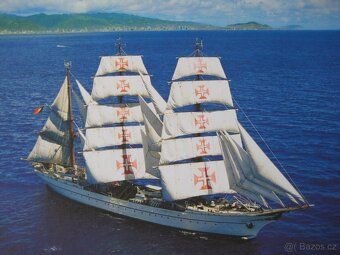 Puzzle, Plachetnice Sagres,  1000 dílků, 68x48 cm - 3