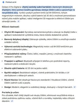 Sonický zubní kartáček Oclean X Pro Digital - 3