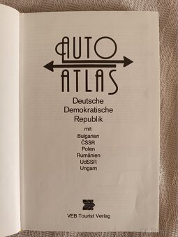 NDR,ČSSR,Polsko,Bulharsko,Rumunsko,Maďarsko atlas z r.1981. - 3