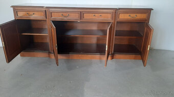 Rustikální dřevěná komoda masive - 3