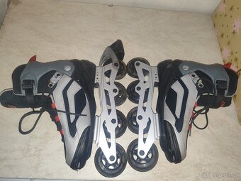 Prodám kolečkové brusle vel.42 - 3